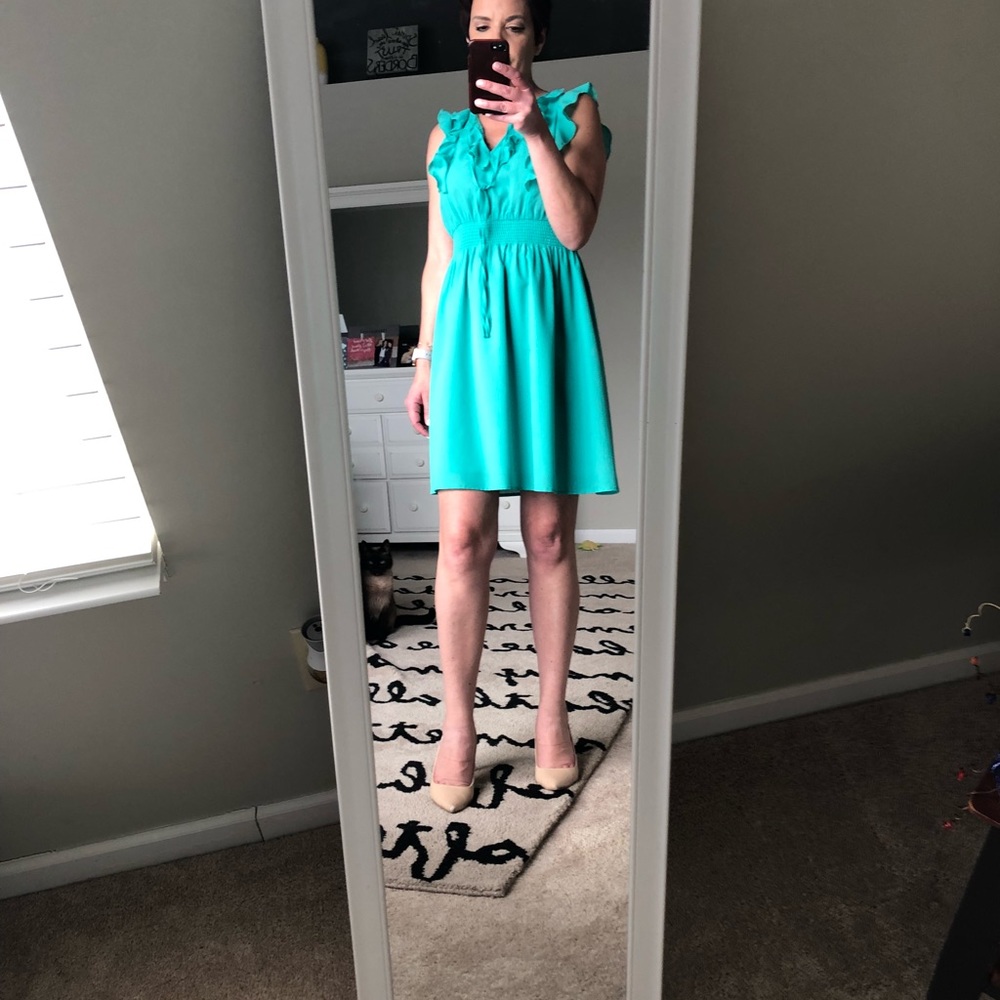 Mint Green Dress